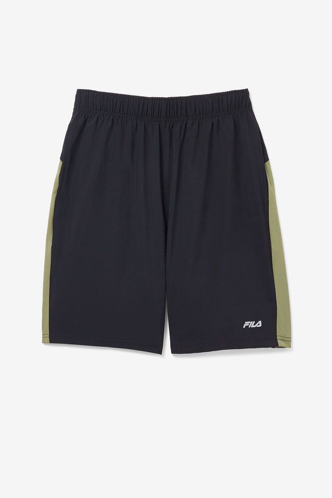 Fila Rafeeq Shorts Black - Mens - 70598ZJDT